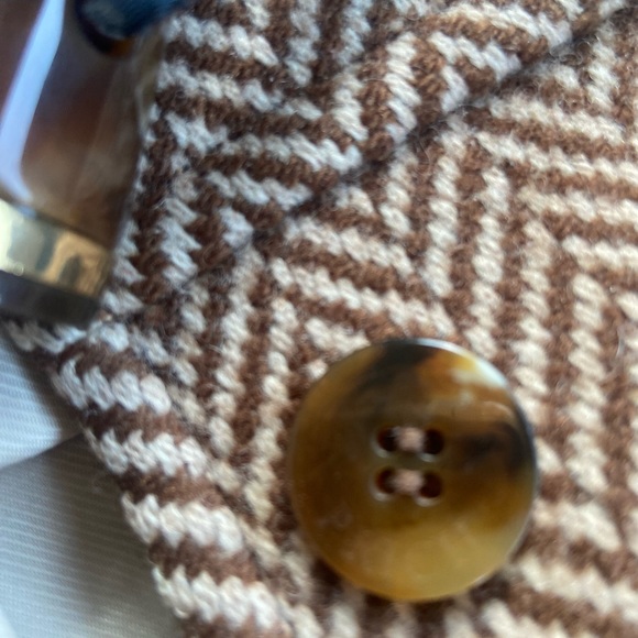 PRICH WOOL COAT chevron pattern - Picture 8 of 14